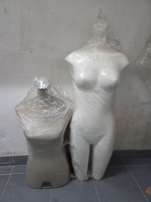 2 bustos de manequim