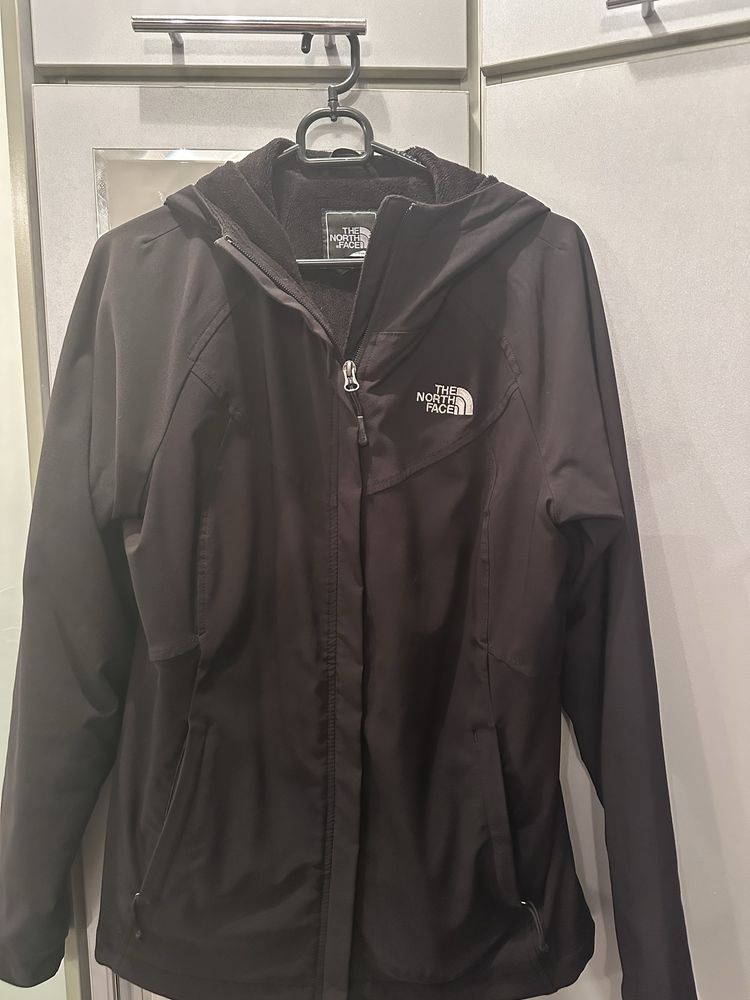 Куртка TNF легкая на флисе весна осень