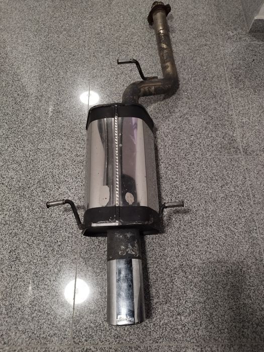 Tłumik końcowy Subaru forester SF SG bulgot przelot Prodrive Sebring