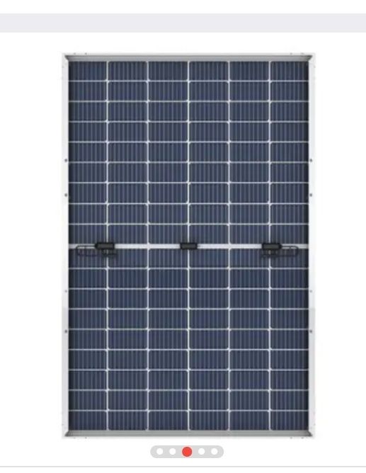 Двостороння монокристалічна сонячна панель ULIKA UL575M-144DGN