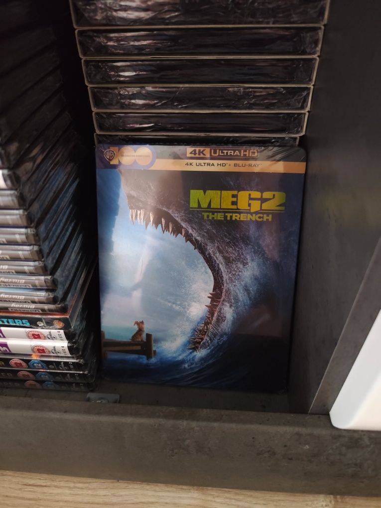 Meg 2 Steelbook 4k Blu ray PL