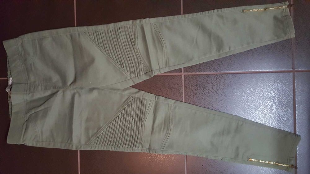 Spodnie rurki cienki materiał