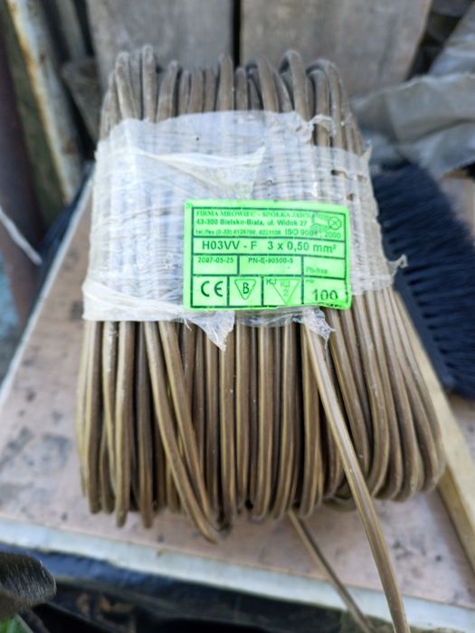 Провод H03W-F3x0.50 польский аналог ПВХ цена 1040 грн