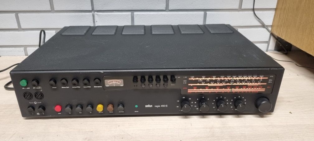 Amplituner hi-fi stereo BRAUN Regie 450S. Vintage