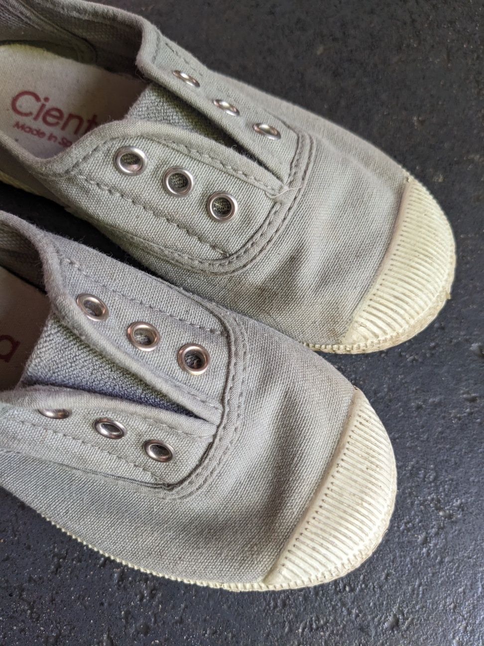 Cienta trampki szare 28