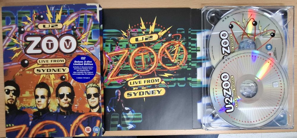 DVD U2 ZOO TV Live from Sydney