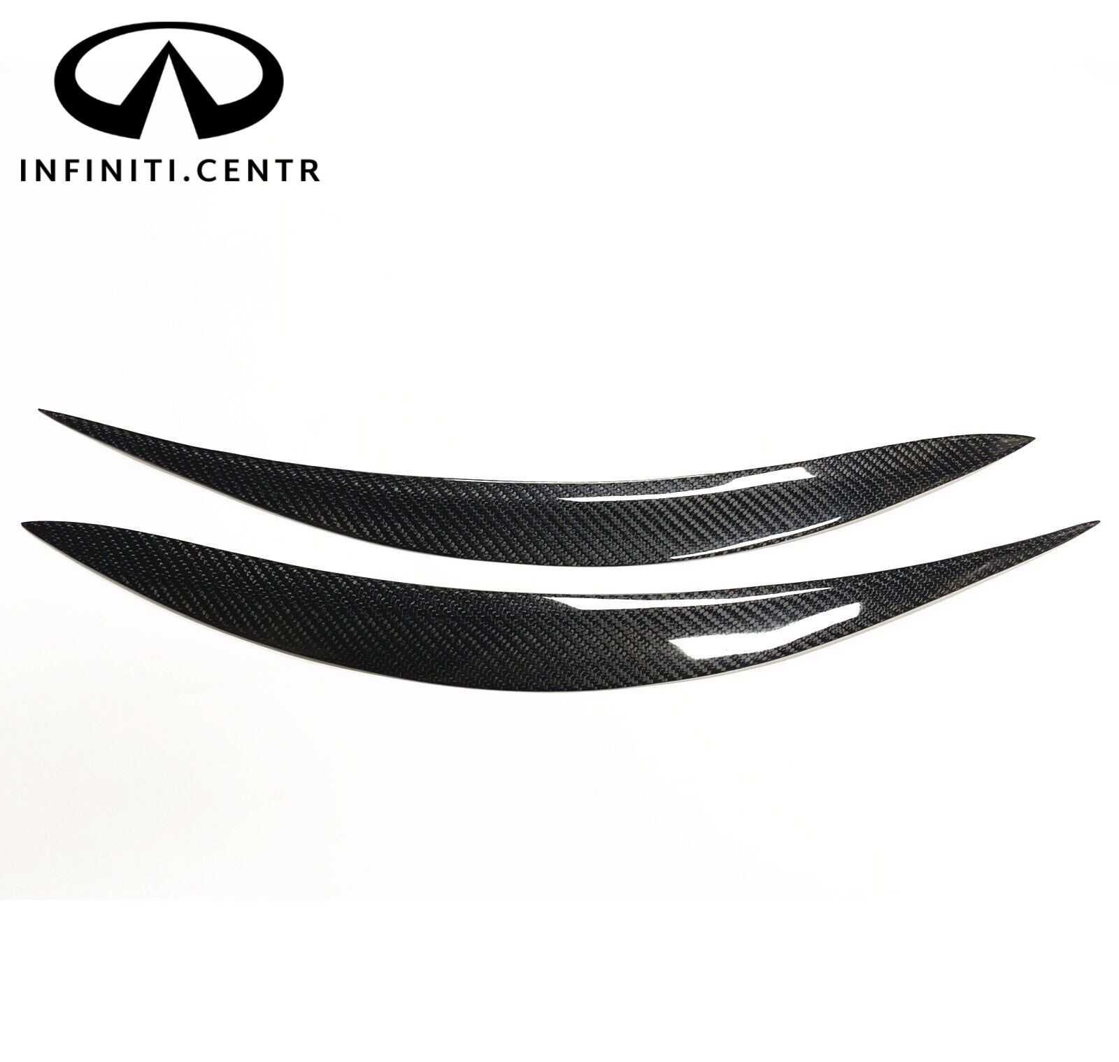 Q50 Q60 Реснички Накладка на фары из углеродного волокна INFINITI