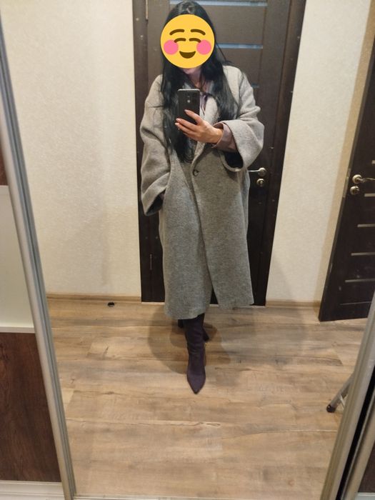 Стильне жіноче пальто oversize H&M