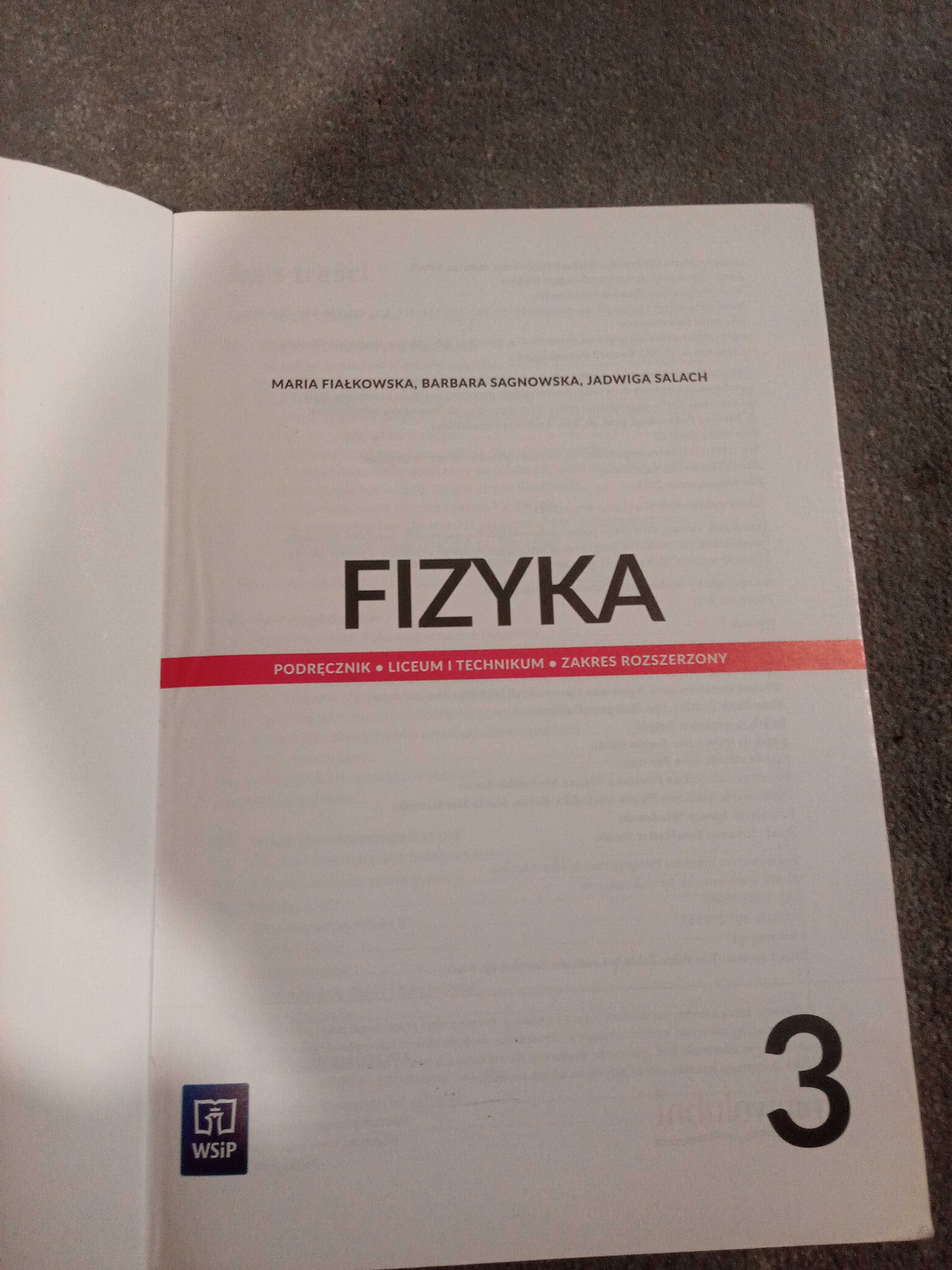 Fizyka 3, WSiP, reforma 2019,  podręcznik, zakres rozszerzony