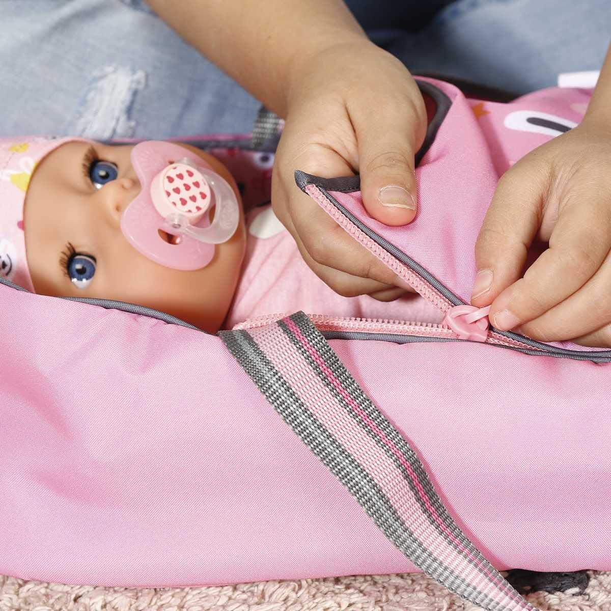 Люлька-переноска для куклы Baby Born 2 в 1 Сладкие сны 
832448, акция