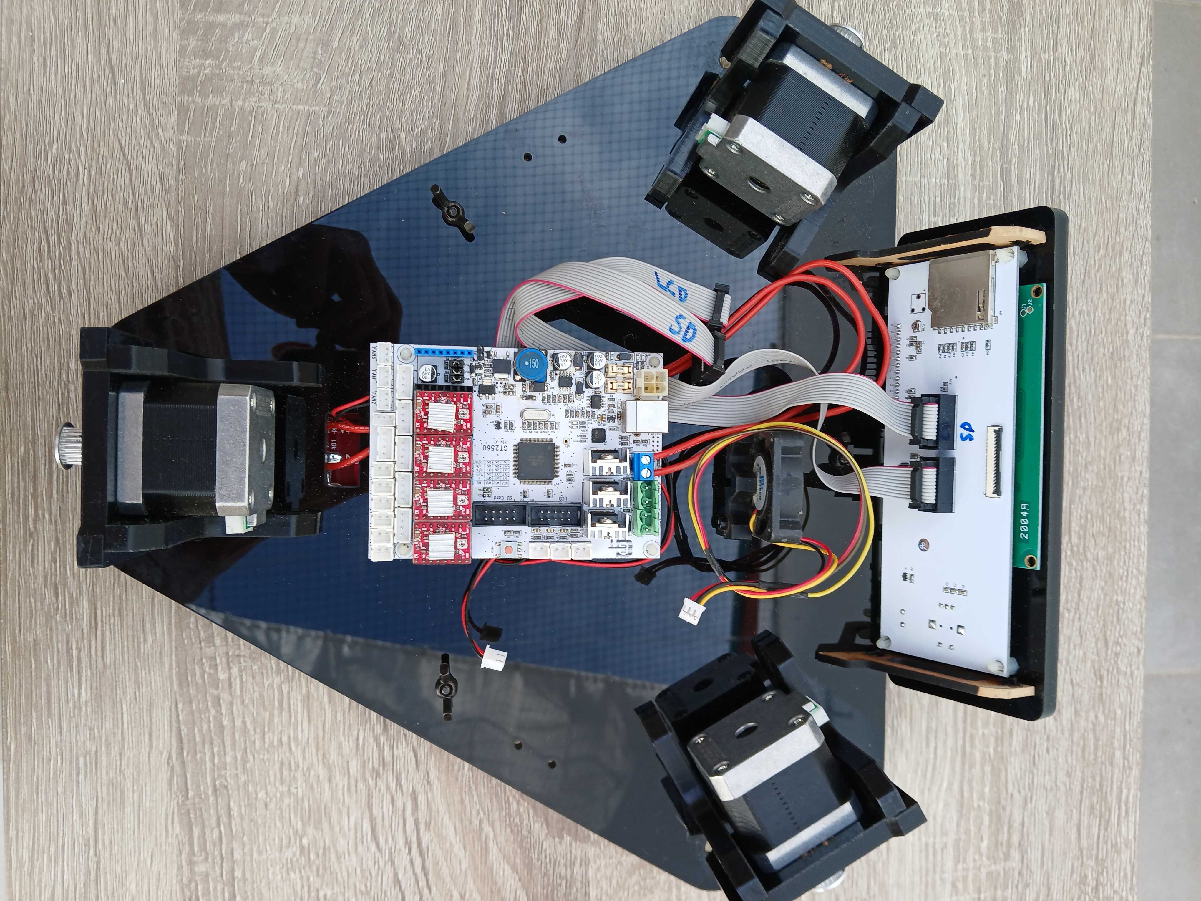 Impressora 3D delta para peças
