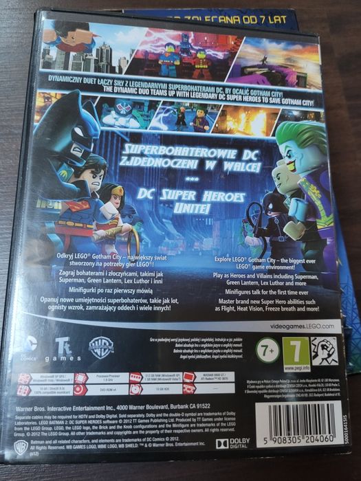 Gra Lego Batman ll dvd PC