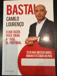 Livro BASTA! Camilo Lourenço