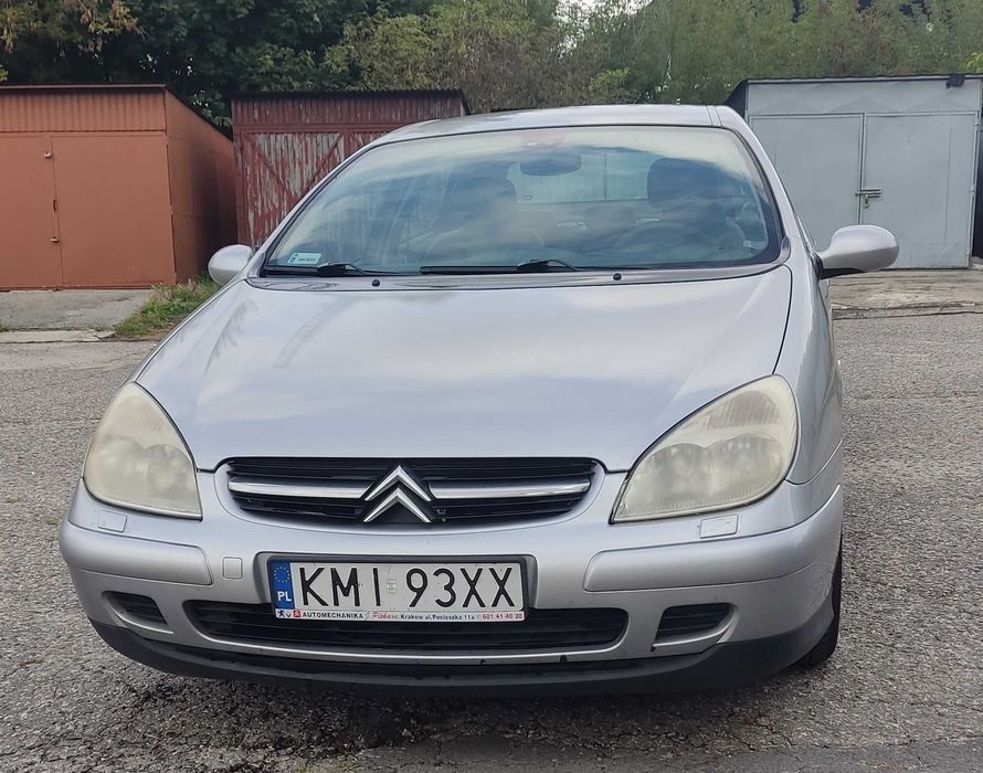 Citroen C5 I 2002r. 2.0 benzyna + LPG skóra
