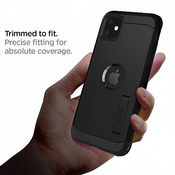 Etui Spigen Tough Armor na iPhone 11 - czarne