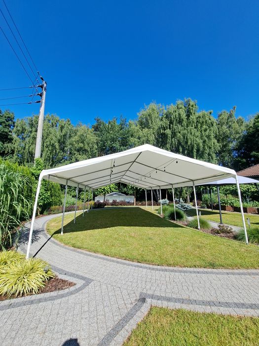 Wynajem namiotu 5x8 5x10 stoły ławki Namiot imprezowy do wynajęcia