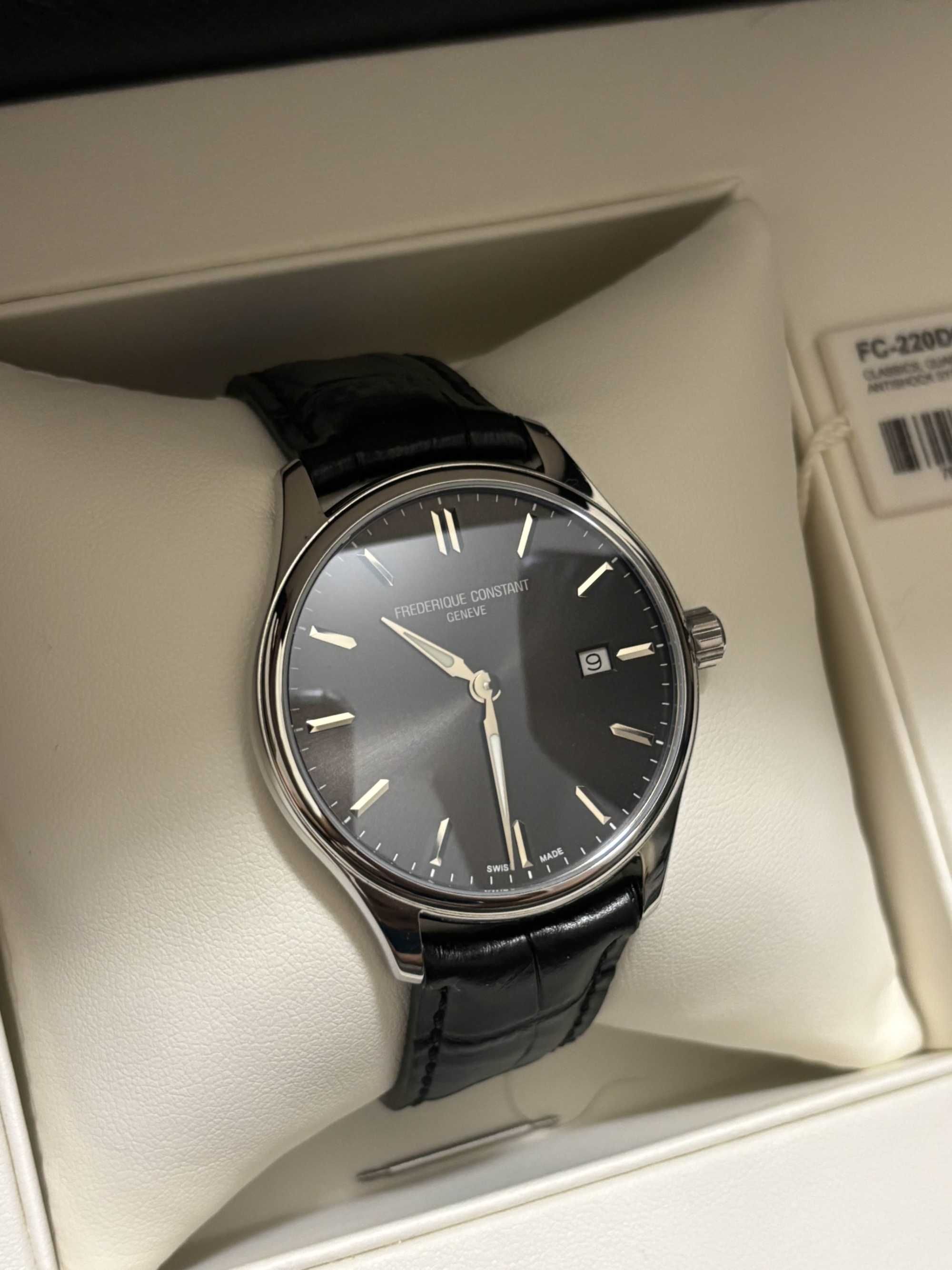 Relógio Luxo Frederique Constant Index Classic (Novo) - Full-Set
