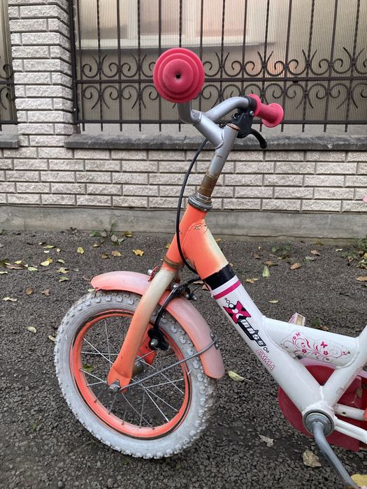 Дитячий велосипед для дівчинки