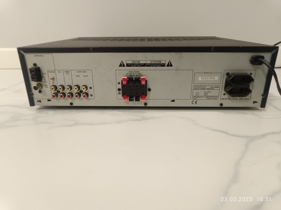 Kenwood kx w4080 KR A2080 wzmacniacz kaseta
