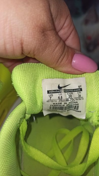 Nike rozmiar 38 neonowe Air Max