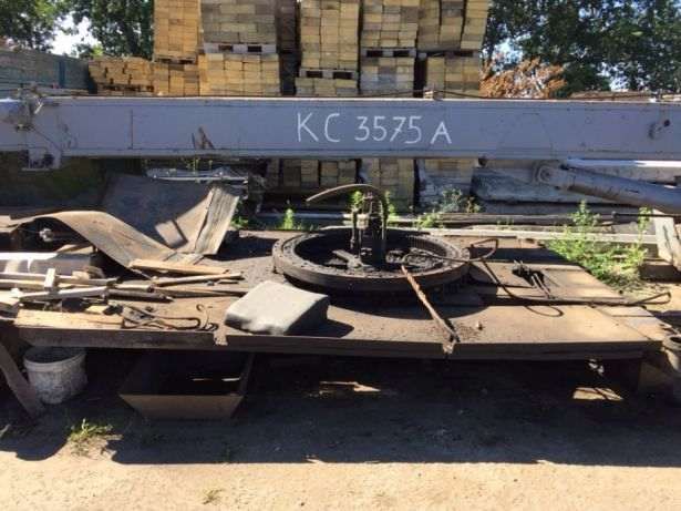 Разборка автокрана КС 3575