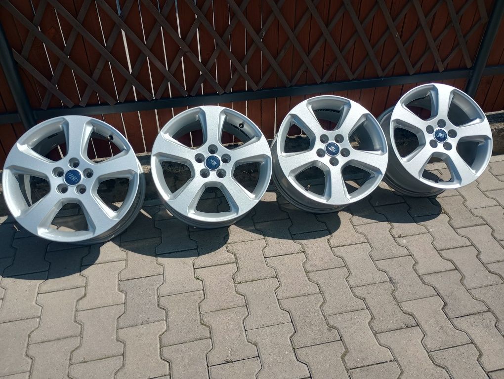 Jak Nowe FORD 17" 5x108 Alufelgi Mondeo Kuga Focus C-Max Edge Felgi
