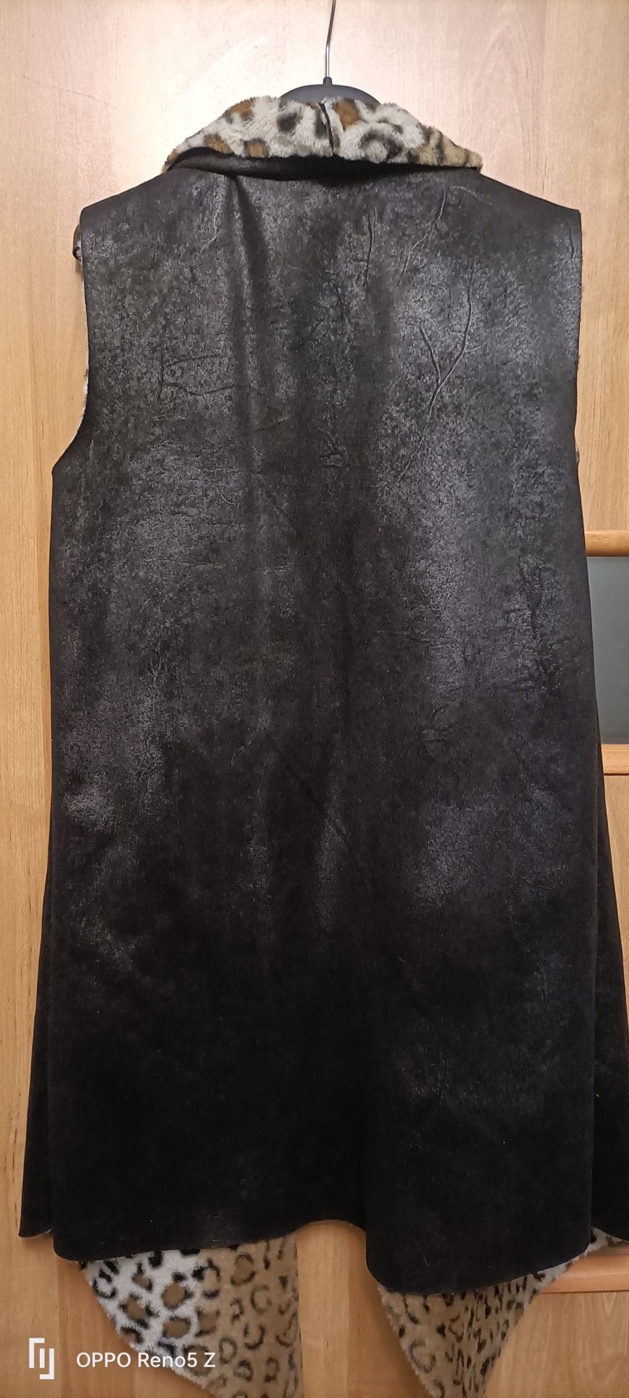 Kamizelka bezrękawnik eko skóra stan idealny rozmiar L,xl marka made i