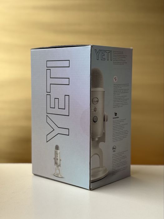 Студійний мікрофон Logitech Blue Yeti USB — новий