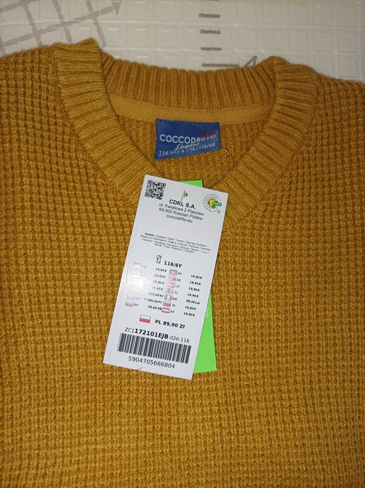 Sweter Coccodrillo, r. 116