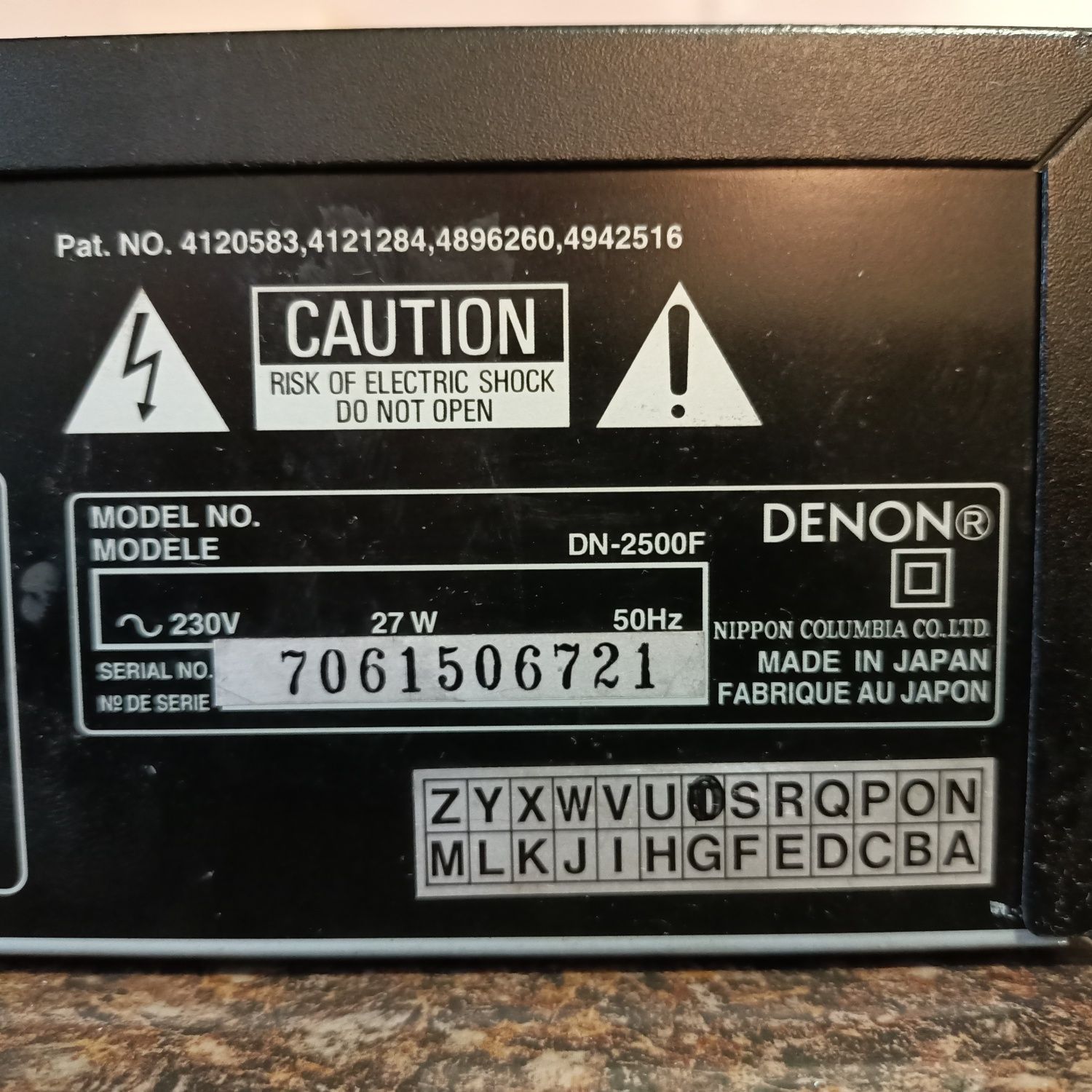DJ CD-проигрыватель Denon DN-2500F