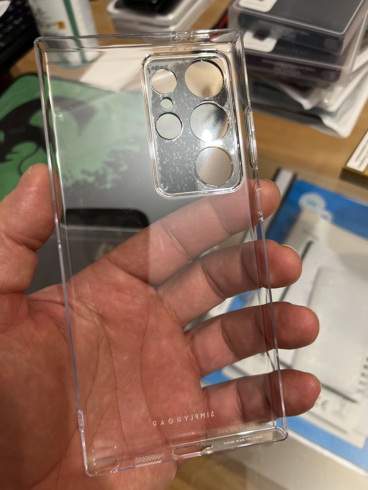 Etui simple FIT Samsung S24 Ultra transparent