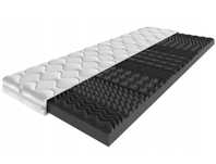 Materac nawierzchniowy H3 VENERDI BLACK 160x200x7 cm ŚREDNIOTWARDY