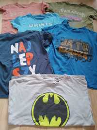 Zestaw 5 szt koszulka 128 Cool Club Sinsay Batman