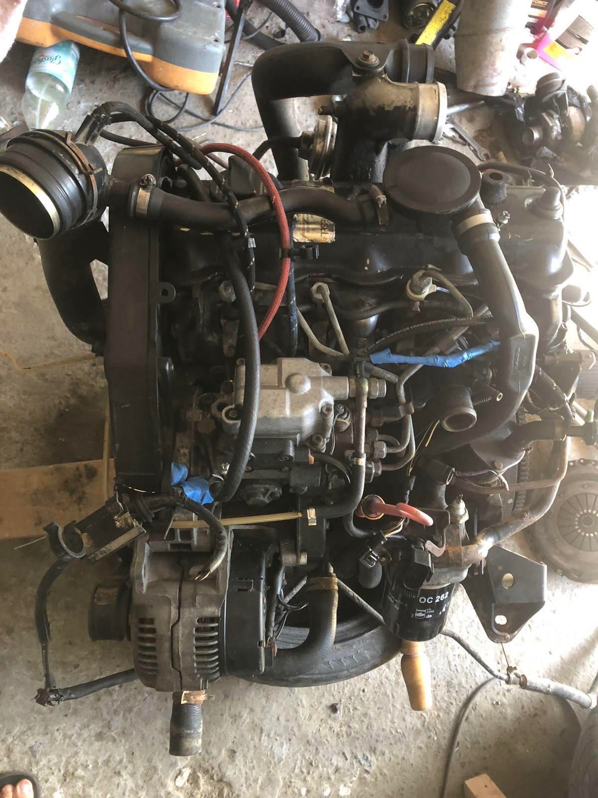 Двигатель Мотор Golf 2 3 Passat b2 b3 1.9D 1.9TD  1Y AAZ Гольф Пассат