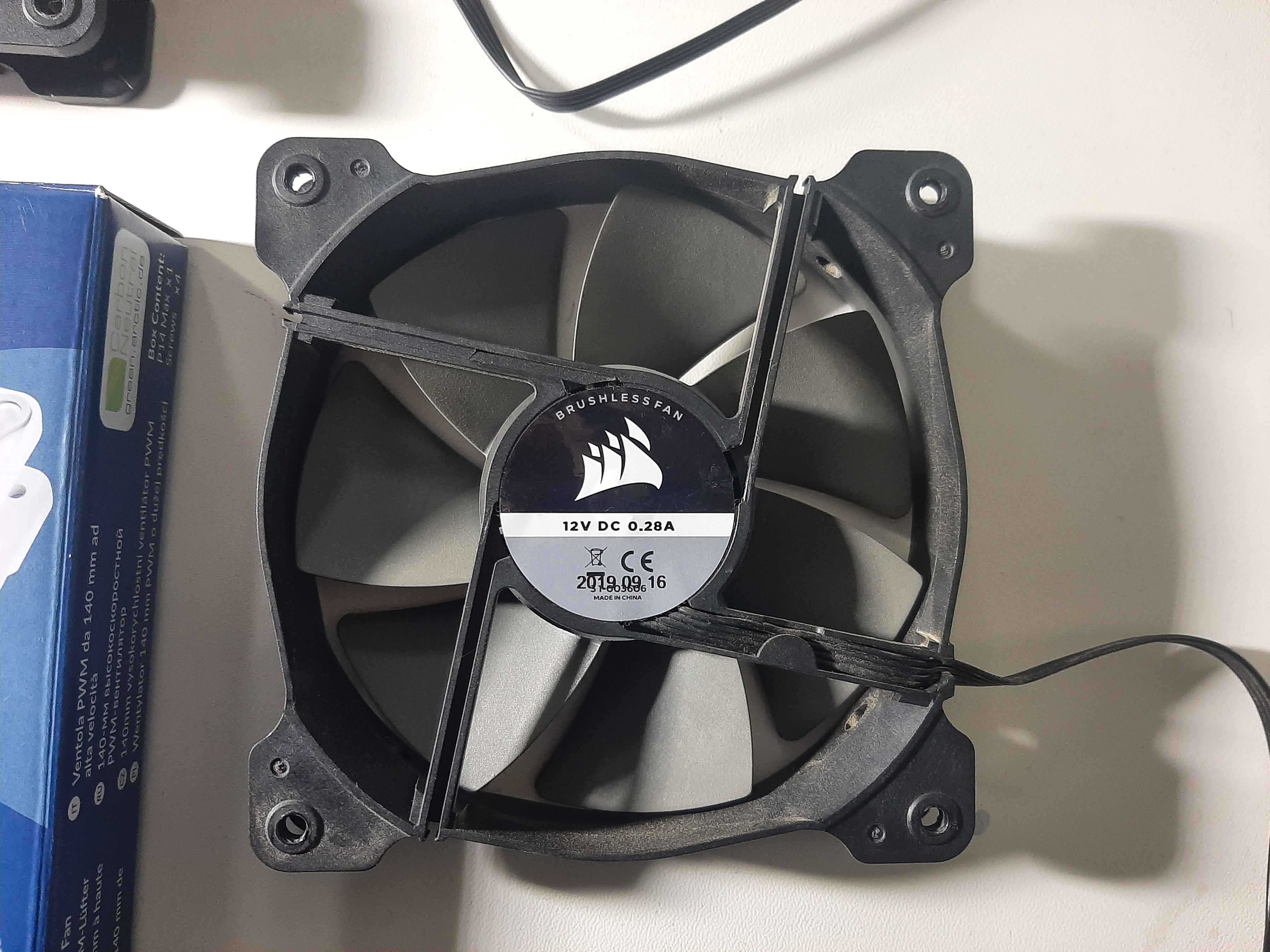 Вентилятори для корпусу Corsair та Cougar 120 мм