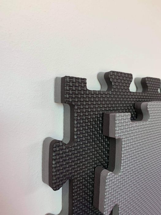 Mata puzzle 4 cm szaro-czarna