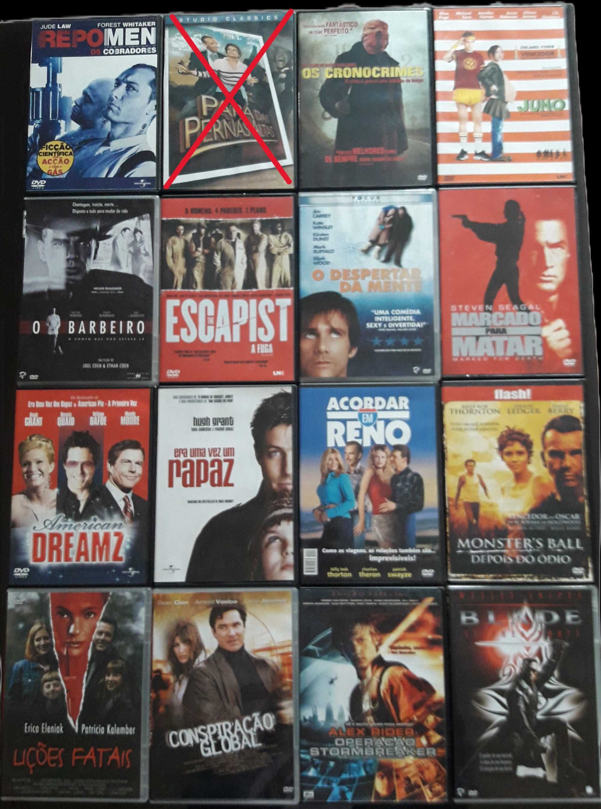 DVD's - Vários - como novos