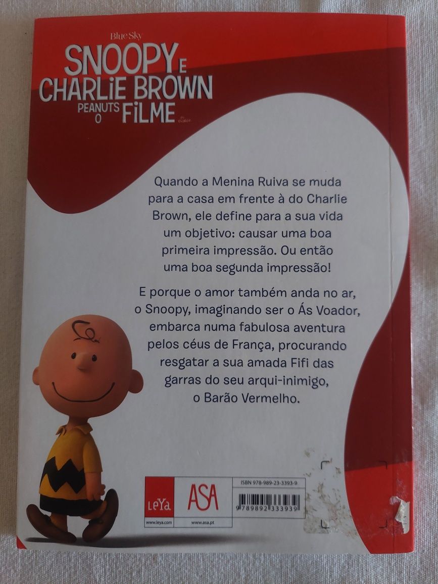 Livro Snoopy e Charlie Brown