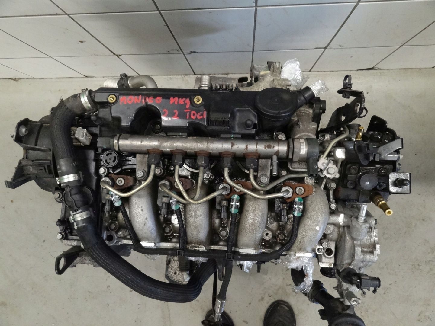 Ford Mondeo MK4 2.2 Tdci 175KM 124 tyś km Silnik Kompletny Kod Q4BA