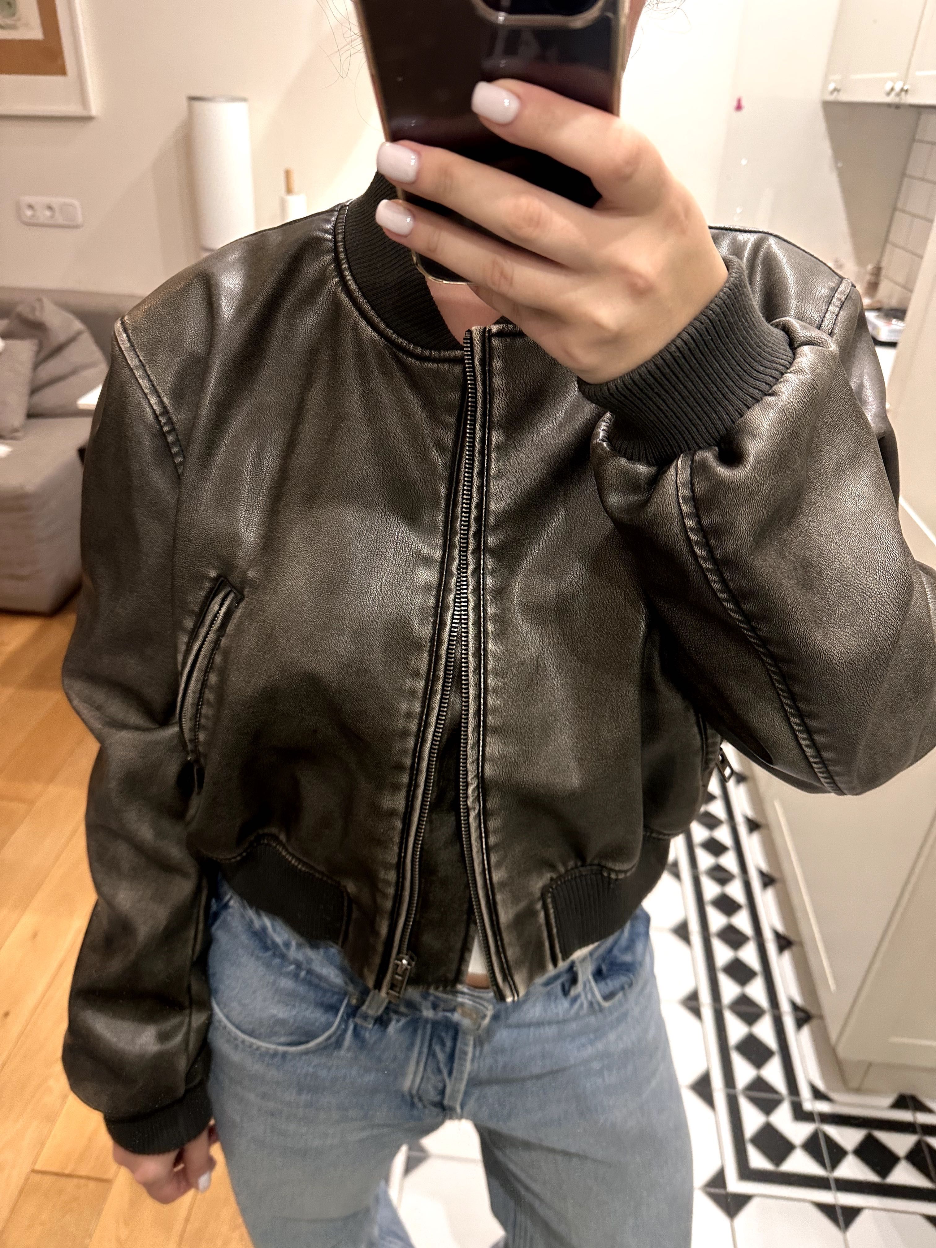Бомбер Zara під вінтаж