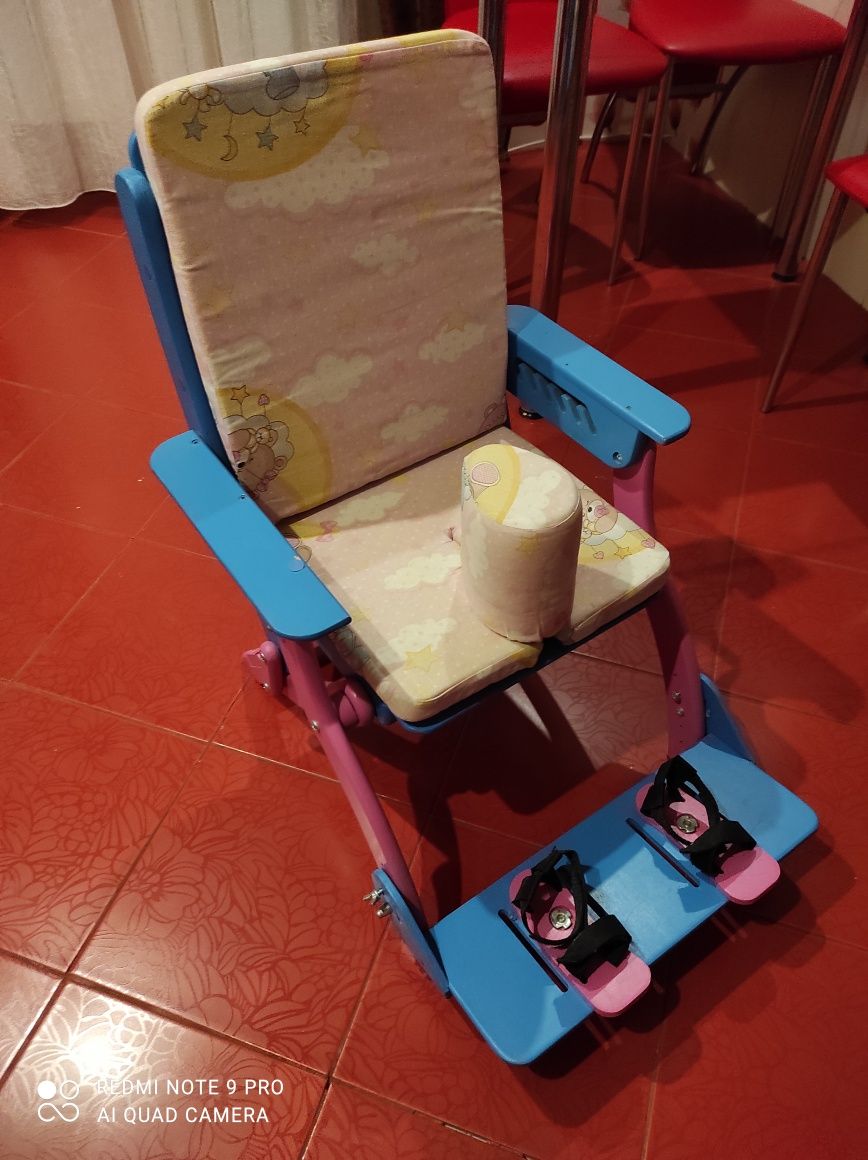 Кресло- стул для детей с дцп и других нарушений.