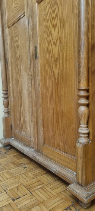 Szafa drewniana jesion 2 sztuki