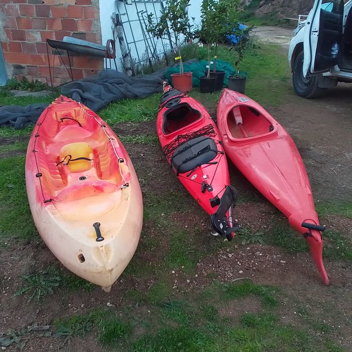 Tres KAYAKS por lo preço d um  !
