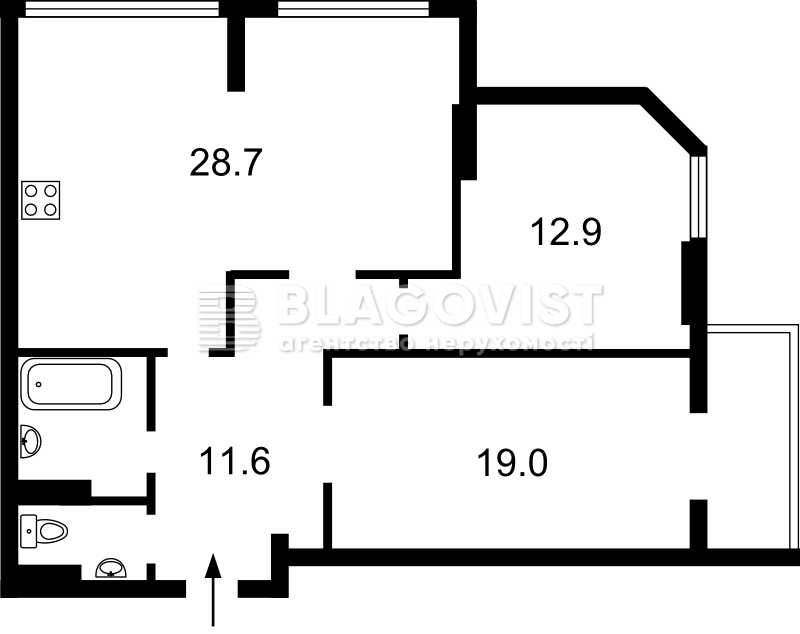 Продаж 3-кім квартири на вул Бориса Гмирі, 17