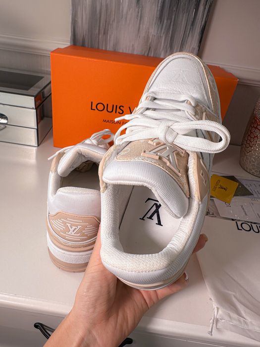LV Louis Vuitton 40 rozmiar Trainer Sneakers shoes buty sportowe nowe