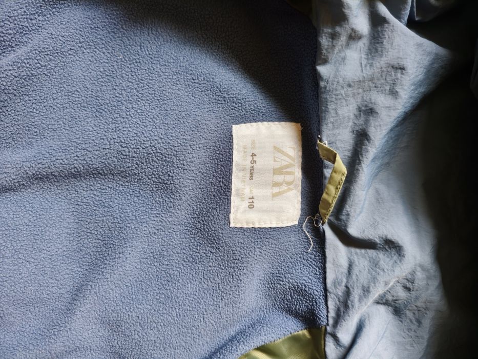 Kurtka zimowa Zara rozmiar 110