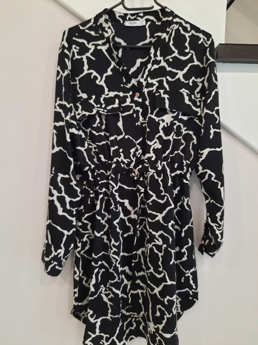 Wysokogatunkowa sukienka  szmizjerka Unika Paris butik CantyTM