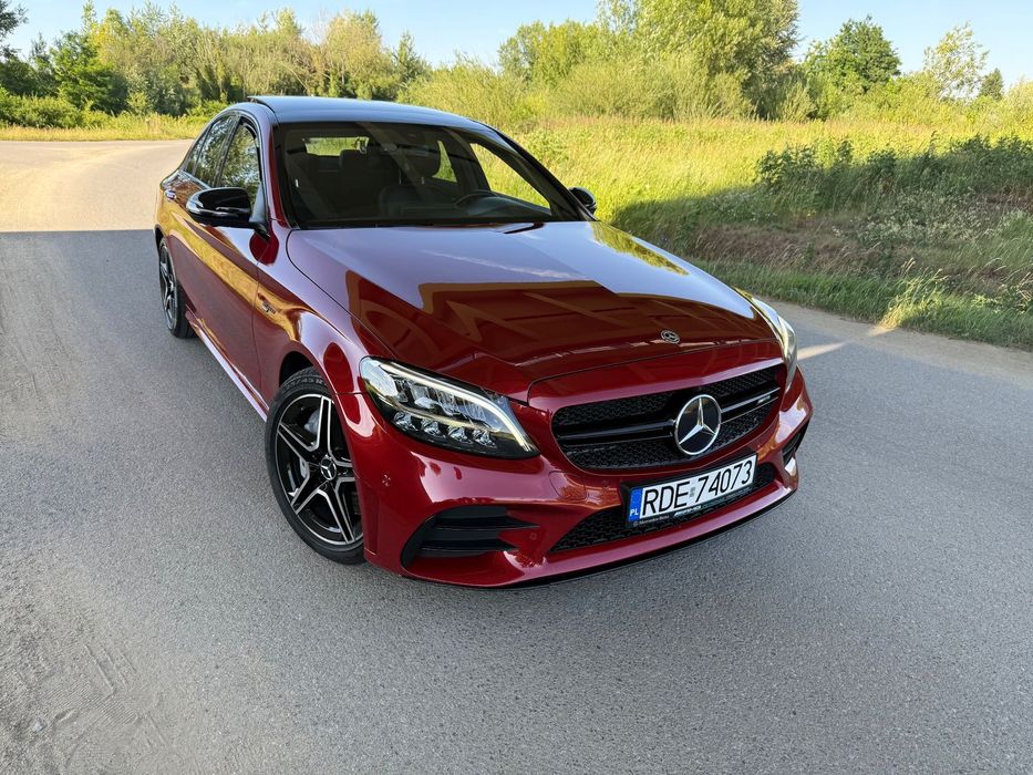 Mercedes-Benz Klasa C C43 AMG 4MATIC | 2019 | 390KM | Burmester | Kamery 360 Wydech Aktywny