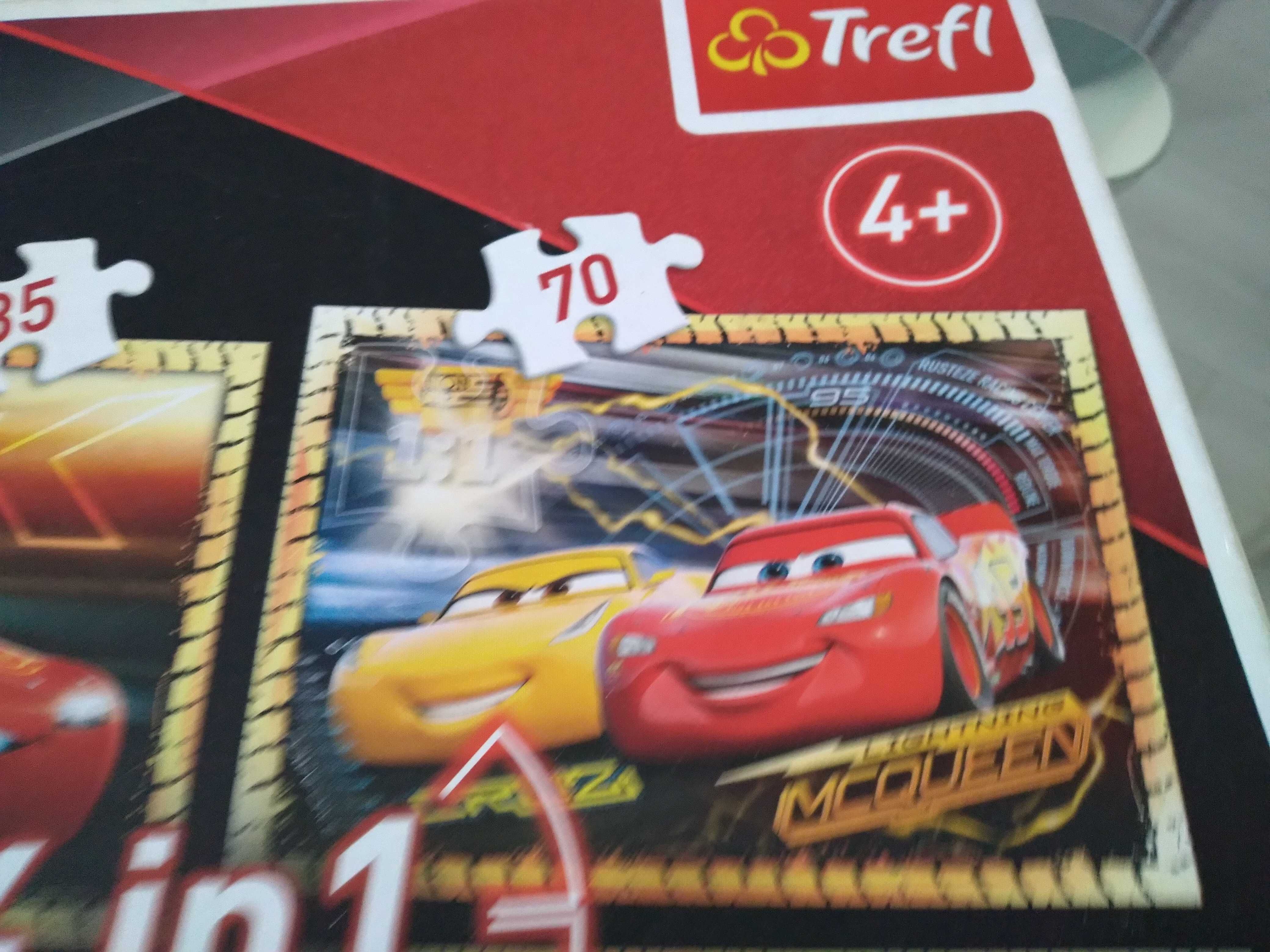 Puzzle Cars 3.Stan bardzo dobry.