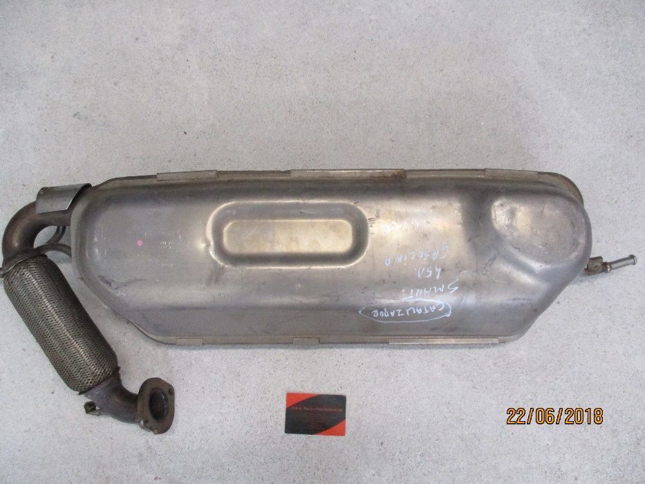 escape, catalitico smart fortwo 451 gasolina